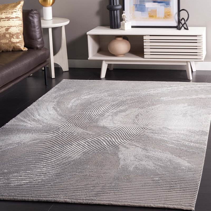 Friedeborg Performance Abstract Rug, Rectangle 5'3" x 7'7"