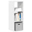 Rubeena 80cm H x 30cm W Bookcase-2032234087