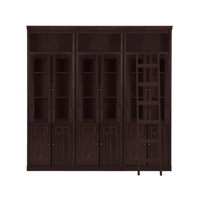 Bibliothek Bücherregal Deirra 223 x 222 cm