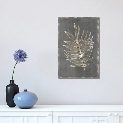 «Gilded Botanical I» par Eva Watts - impression sur toile tendue