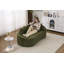 Chaise longue courbée avec coussin-177337316