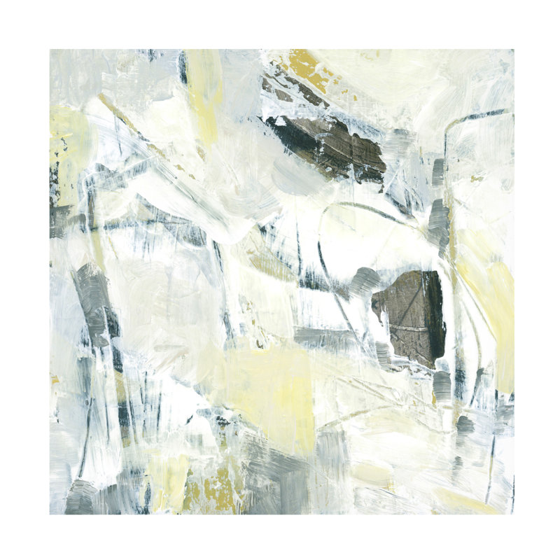 «Citron Graffiti II» sur, H 14 po x l 14 po