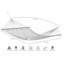 Hamac double avec support Tetbury-807170580