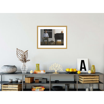 Living Room by Alex Colville -Framed Giclee Print