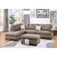 Canapé modulaire contemporain 3 pièces Mocha Dorris-369995838