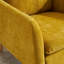 Upholstered Chenille Armchair-1921833073