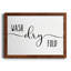 «Wash Dry Fold», art textuel sur toile-1056676997-1056676998