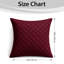 Aspire Homeware Embossed Square Velvet Cushion Covers-961055149-961055141
