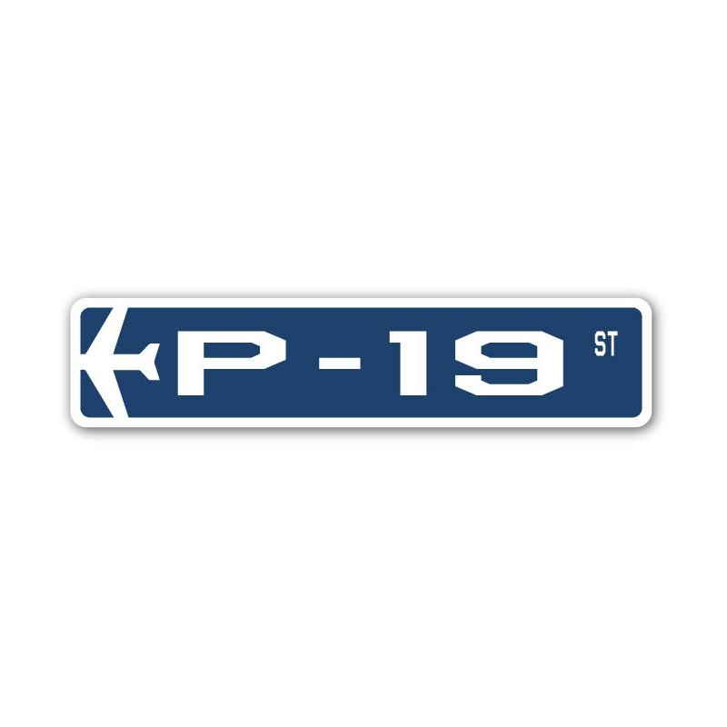 Plaque de rue Braunstein P-19 Air Force, H 4 po x l 18 po x P 1 po