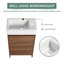 Dawsen 18'' Small Freestanding Bathroom Vanity Set