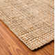 Asta Hand Loomed Jute / Sisal Brown Rug