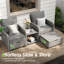 Ensemble de conversation en rotin pour 2 personnes avec repose-pieds Idamarie-105270513-134727585