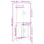 Youssouf 4 Door Manufactured Wood Wardrobe-1156858006