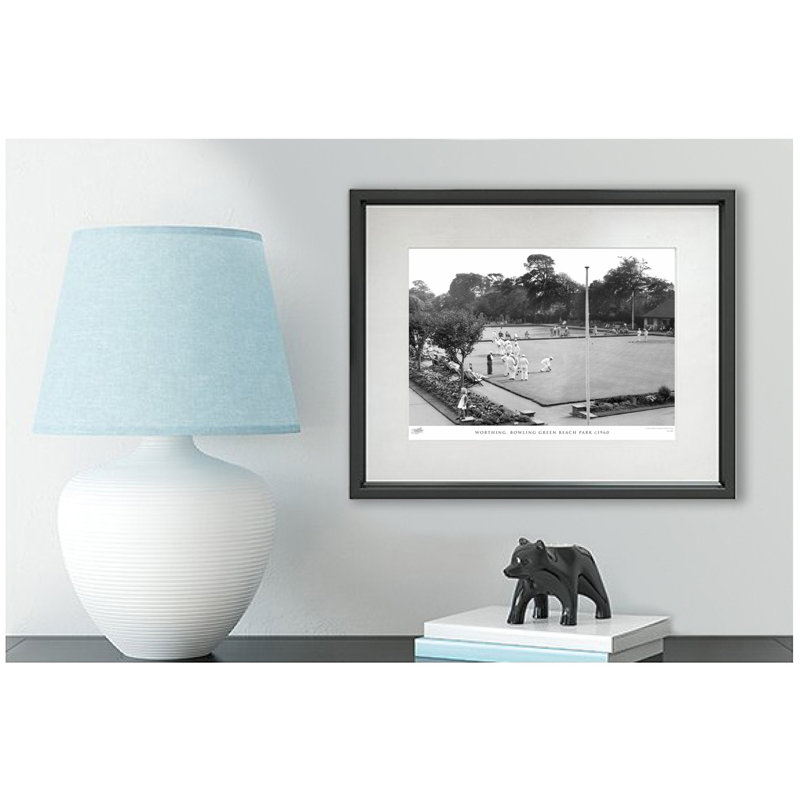 Worthing, Bowling Green Beach Park C1960 by Francis Frith - Single Picture Frame Print, 60cm H x 80cm W x 2.3cm D