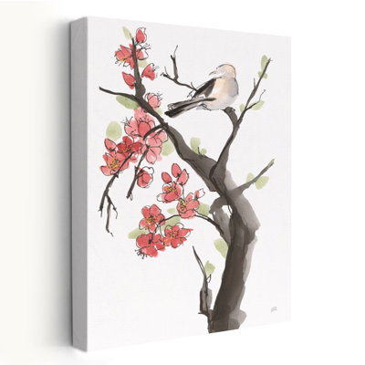Branche de prune rouge II