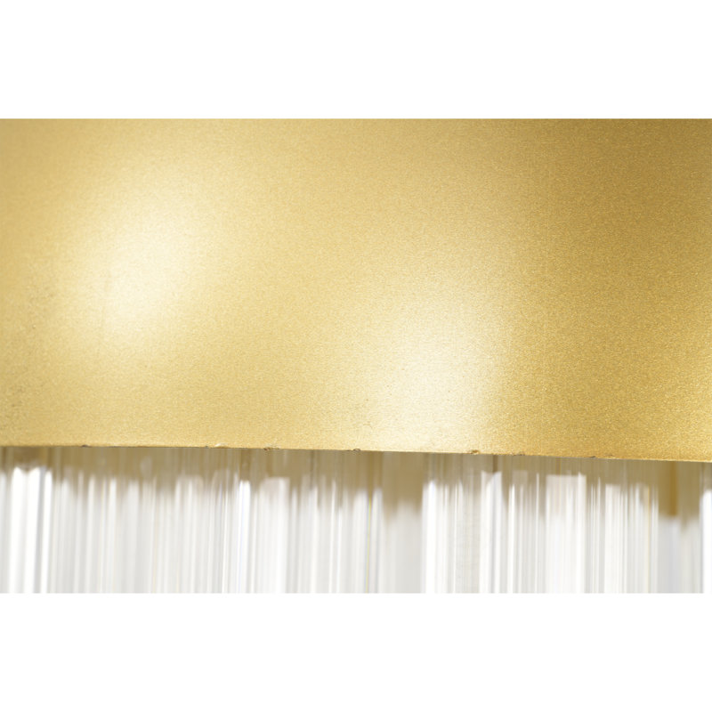 Luminaire suspendu dôme unique à 4 lumières DEL