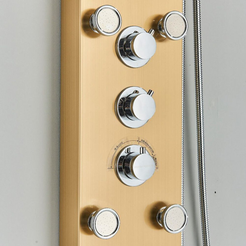 45'' Shower Panel with Fixed Shower Head