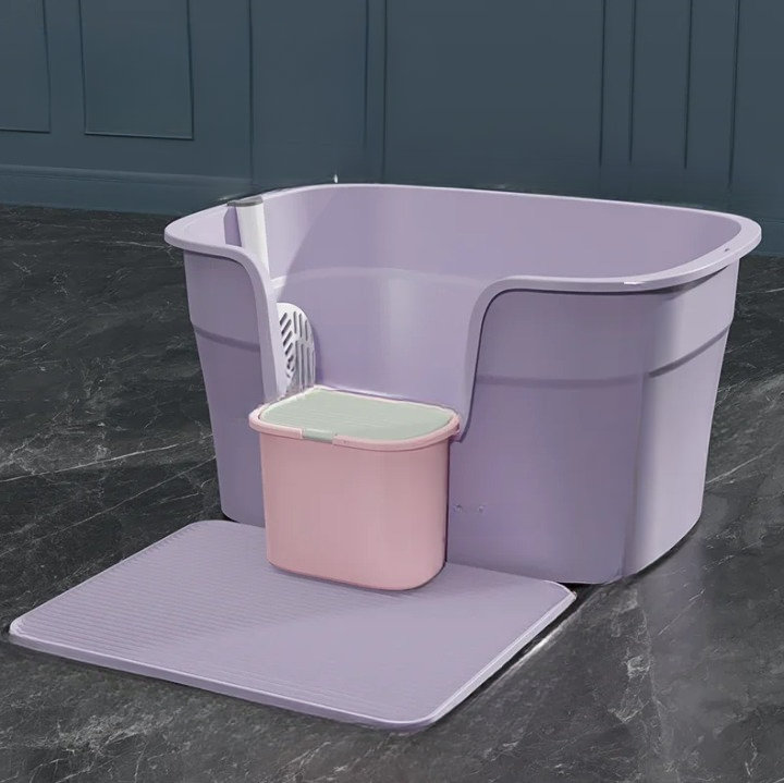 Gower Plastic Sandbox, Pink