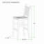 Tabouret de bar Brosky