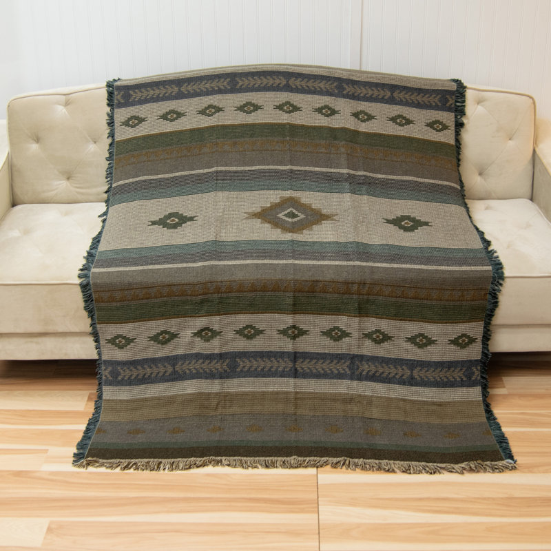 Donna Sharp Sierra Vista Southwestern Matelassé Throw 