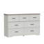 Commode horizontale avec 7 tiroirs élégants rustiques-1528691651
