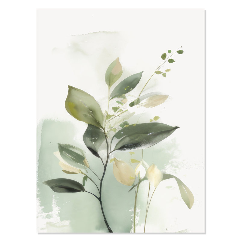 «Greenery Serenade II» par Irena Orlov, Sans cadre, 30'' W x 40'' H, Toile tendue