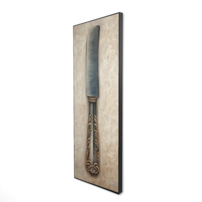 «Vintage Butter Knife» sur toile