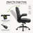 Loreene Ergonomic Executive Chair with Headrest and Flip -Up Armrests-1074590590