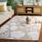 Glamour Hand Tufted Wool; Viscose; Cotton Floral Indoor Rug-1778165427