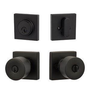 Complete Bergen Entry Knob Set with Deadbolt