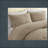 Luxury Tan Bedding Sets, Chenille Polyester Comfort For Home