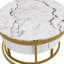 Table basse moderne avec tiroirs Modern White