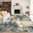 Abstract Machine Washable Rug for Living Room Soft Bedroomm Rug Non Shedding Indoor Floor Mats Modern Contemporary Colorful Office Carpet Stain Resistant Throw Carpet-375228314