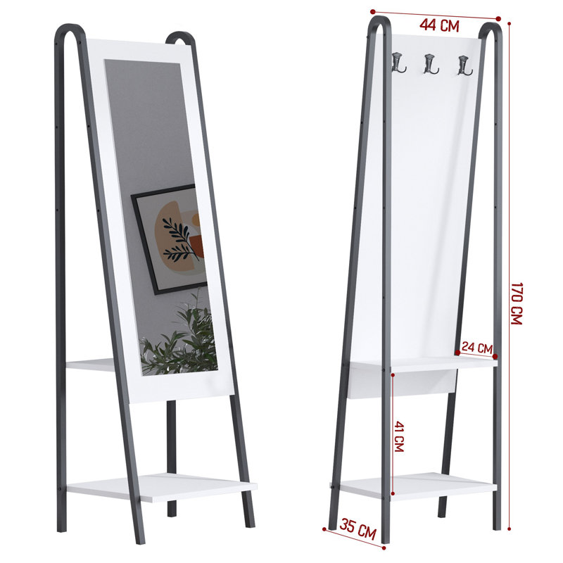 Hall Stand, White