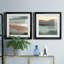 Ocean Bluff - ensemble de 2 peintures encadrées-61463656-61463652
