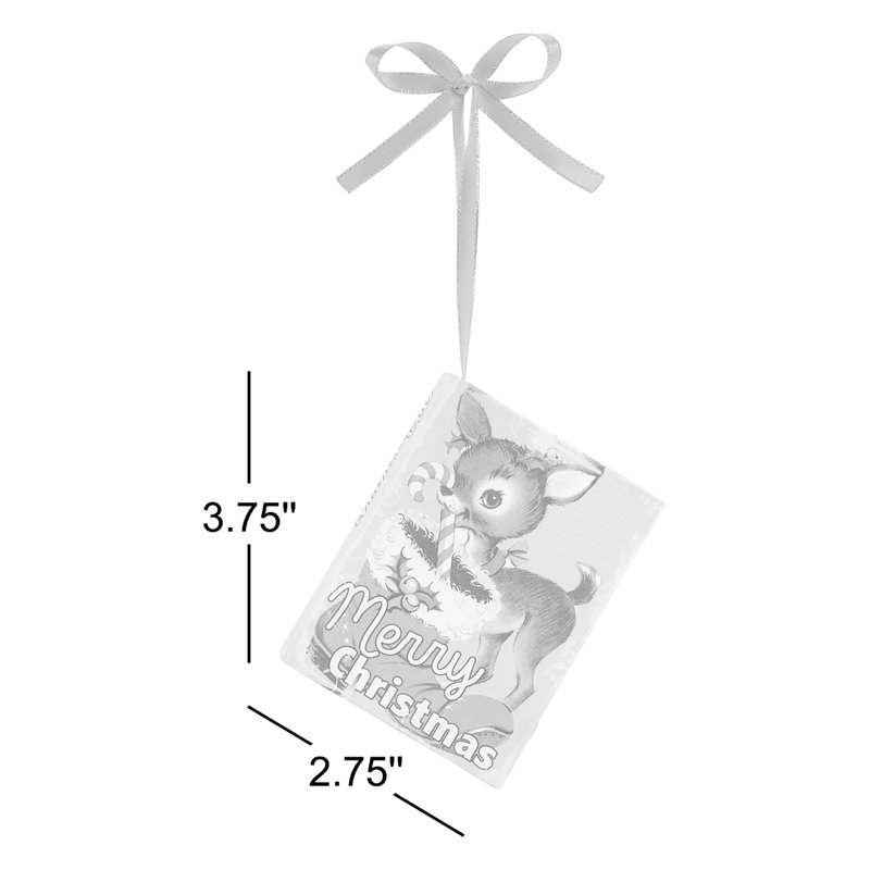 3.75" Set of 4 Nostalgic Musical Songbooks