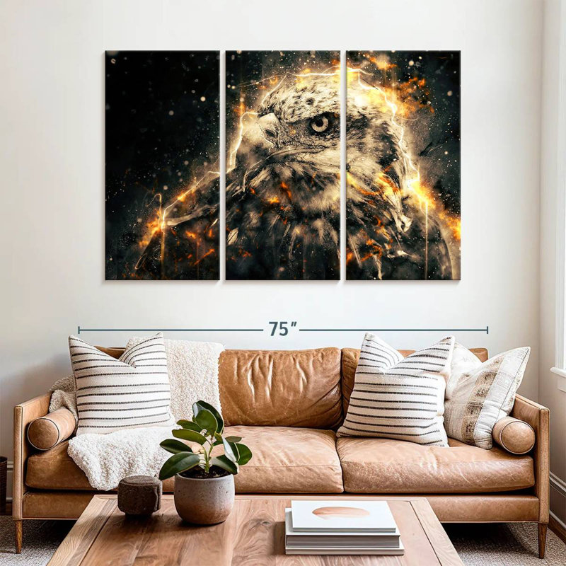 Brampt Majestic Eagle, 42" H x 65" W