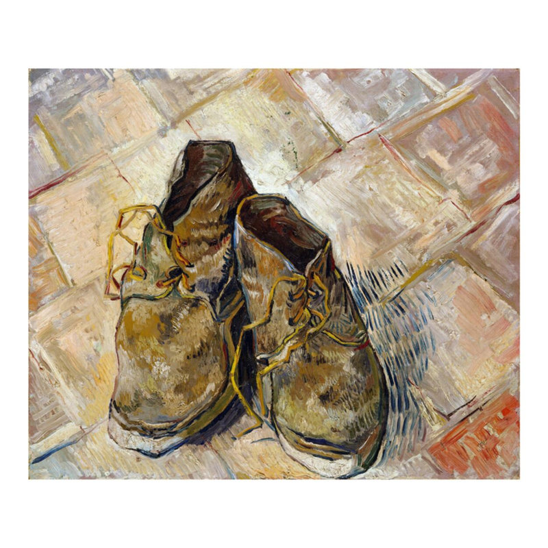 Chaussures par Vincent van Gogh - Impression giclée, H 32 po x l 40 po