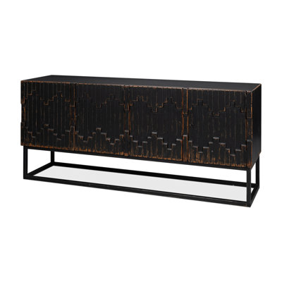 Aztec 80'' Solid Wood Sideboard