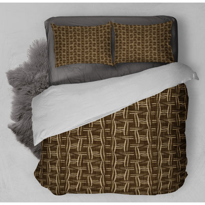 Twill Plaid Duvet Cover