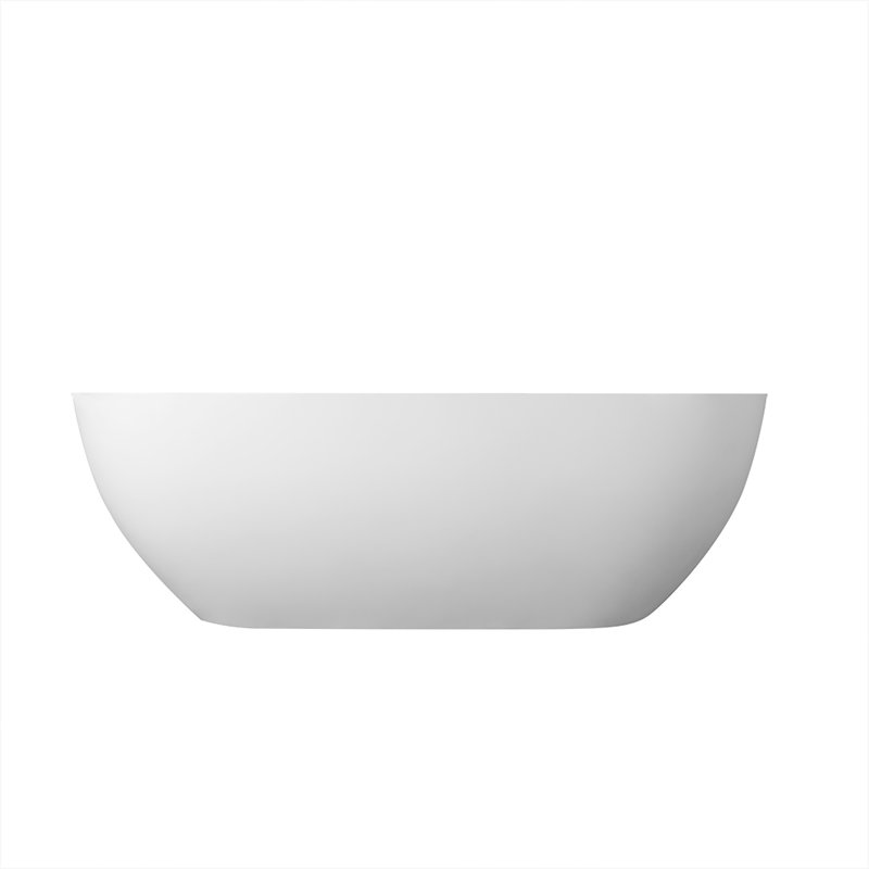 Freestanding Solid Surface Soaking Bathtub For Bathroom