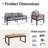 Patio 4 - Person Conversation Set with Removable Cushion-299224934