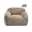 Roundhill Furniture Adell Polar Bear 2-Piece Living Room Set, Sofa And Swivel Chair-111995711
