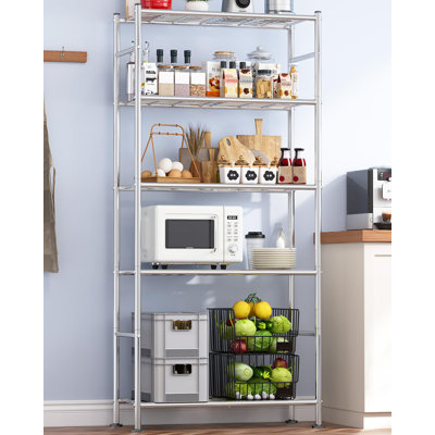 Storage Shelves Shelf Organizer, Heavy Duty Garage Shelving Unit With Leveling Feet