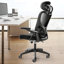 Chaise de bureau ergonomique avec repose-tête Saiden