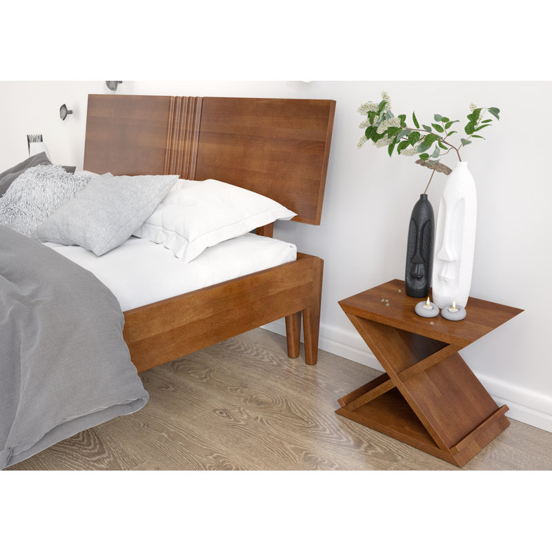 Solid Wood Bed, Super King (6'), Walnut