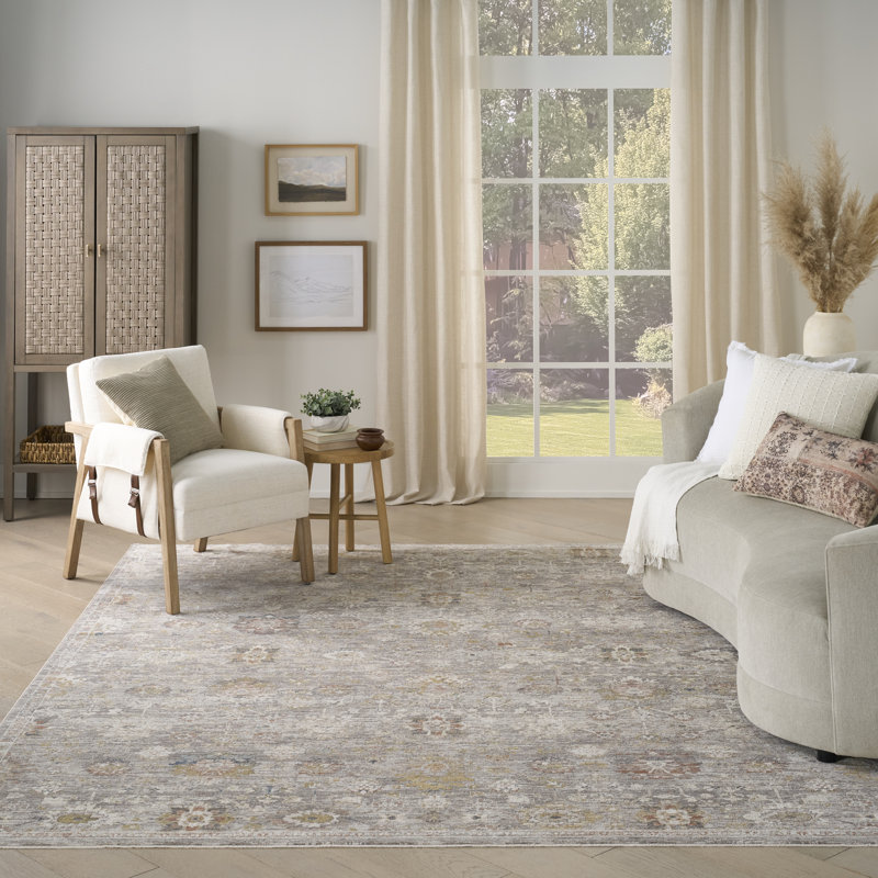 Classic Grey  Area Rug, Rectangle 244 x 305 cm