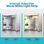 63mm W 65mm H Medicine Cabinet Mirror 3 Adjustable