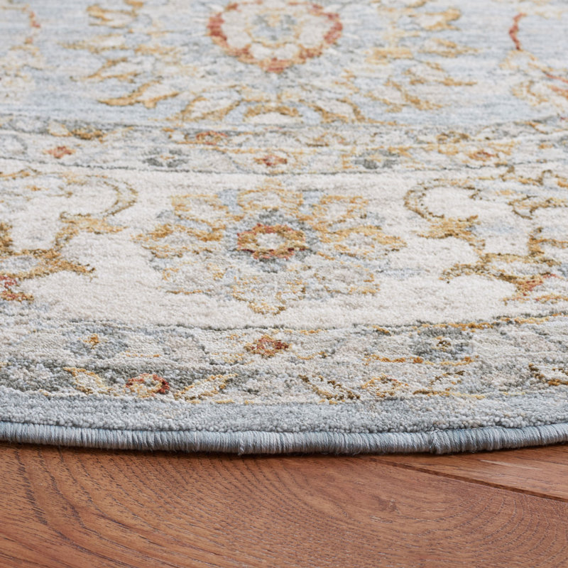 Xanthi Performance Oriental Rug, Round 6'7"