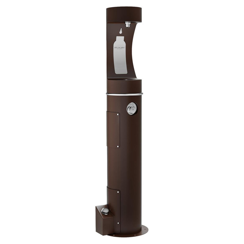 Accessoire de pédale de remplissage de bouteille d'extérieur, mauve, Marron